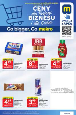 Makro - gazetka promocyjna Mega oferty dla Twojego sklepu od wtorku 26.05 do poniedziałku 08.06