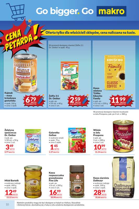 Makro - gazetka promocyjna Mega oferty dla Twojego sklepu od wtorku 26.05 do poniedziałku 08.06 - strona 10