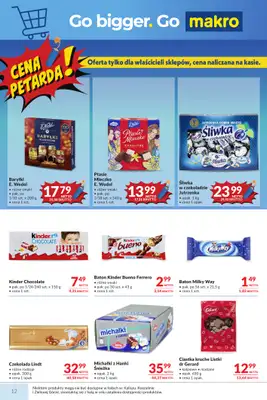 Makro - gazetka promocyjna Mega oferty dla Twojego sklepu od wtorku 26.05 do poniedziałku 08.06 - strona 12