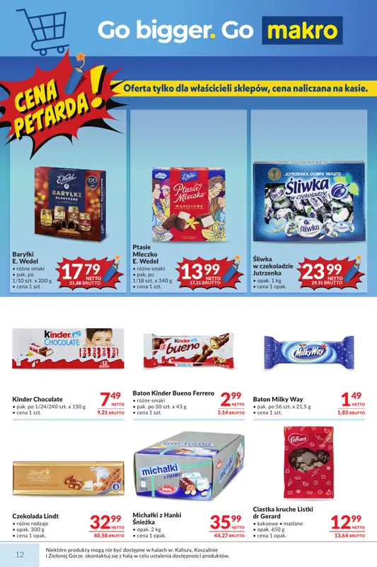 Makro - gazetka promocyjna Mega oferty dla Twojego sklepu od wtorku 26.05 do poniedziałku 08.06 - strona 12