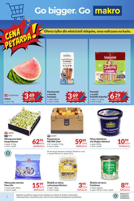 Makro - gazetka promocyjna Mega oferty dla Twojego sklepu od wtorku 26.05 do poniedziałku 08.06 - strona 2