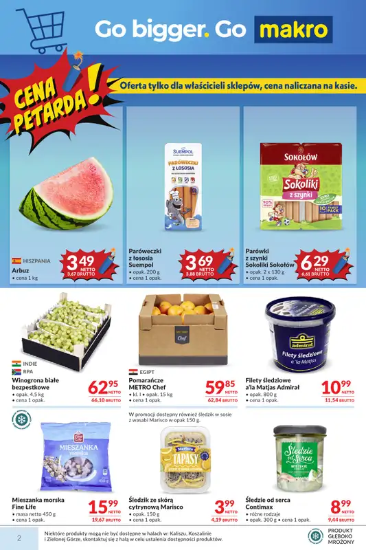 Makro - gazetka promocyjna Mega oferty dla Twojego sklepu od wtorku 26.05 do poniedziałku 08.06 - strona 2
