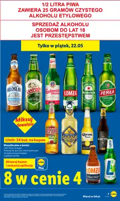 Lidl - gazetka promocyjna Oferta od czwartku od czwartku 21.05 do soboty 23.05 - strona 7