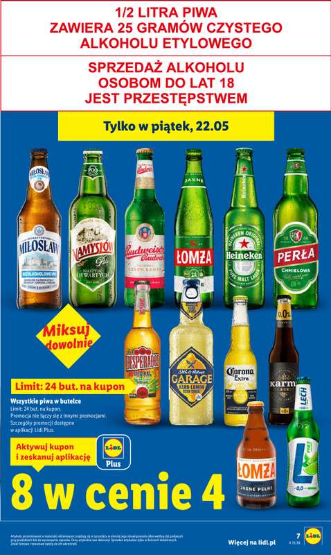 Lidl - gazetka promocyjna Oferta od czwartku od czwartku 21.05 do soboty 23.05 - strona 7