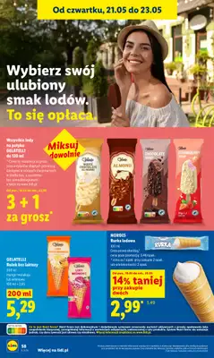 Lidl - gazetka promocyjna Oferta od czwartku od czwartku 21.05 do soboty 23.05 - strona 62