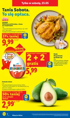 Lidl - gazetka promocyjna Oferta od czwartku od czwartku 21.05 do soboty 23.05 - strona 4