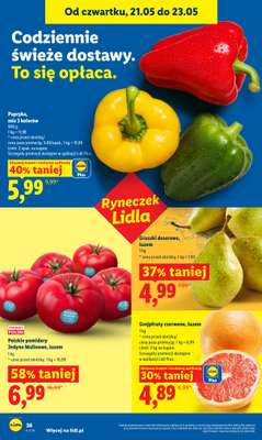 Lidl - gazetka promocyjna Oferta od czwartku od czwartku 21.05 do soboty 23.05 - strona 36