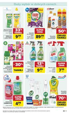 Carrefour - gazetka promocyjna Gazetka Carrefour od poniedziałku od poniedziałku 25.05 do soboty 30.05 - strona 45