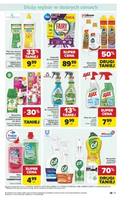 Carrefour - gazetka promocyjna Gazetka Carrefour od poniedziałku od poniedziałku 25.05 do soboty 30.05 - strona 45
