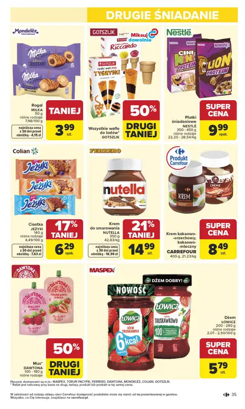 Carrefour - gazetka promocyjna Gazetka Carrefour od poniedziałku od poniedziałku 25.05 do soboty 30.05 - strona 37