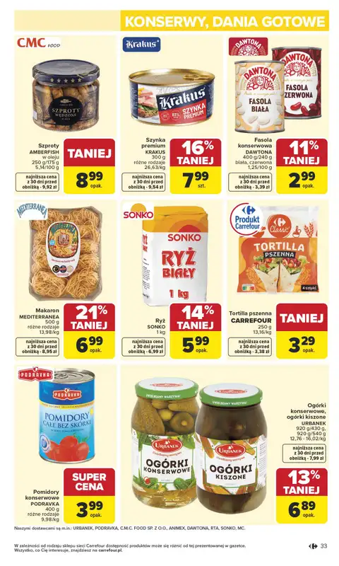 Carrefour - gazetka promocyjna Gazetka Carrefour od poniedziałku od poniedziałku 25.05 do soboty 30.05 - strona 35