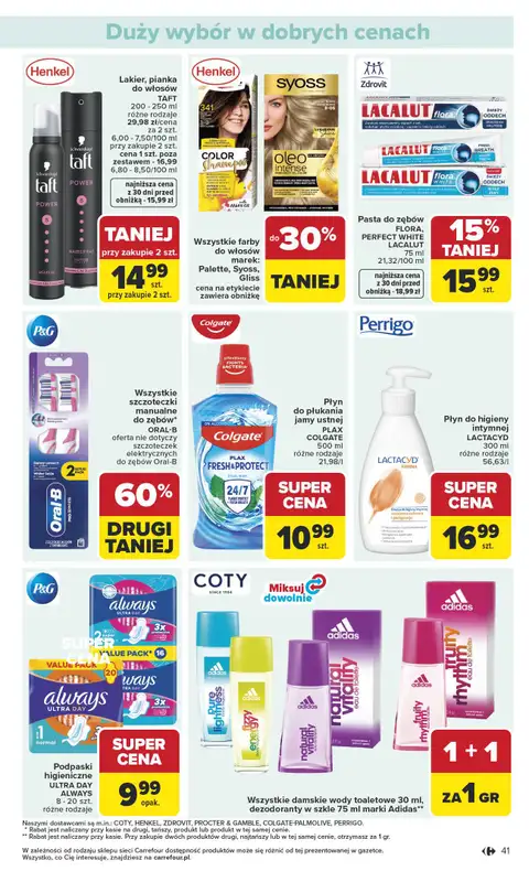 Carrefour - gazetka promocyjna Gazetka Carrefour od poniedziałku od poniedziałku 25.05 do soboty 30.05 - strona 43
