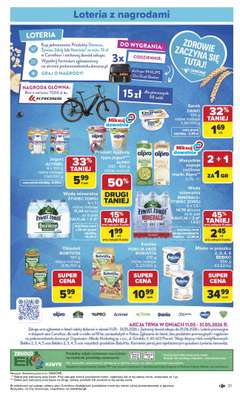 Carrefour - gazetka promocyjna Gazetka Carrefour od poniedziałku od poniedziałku 25.05 do soboty 30.05 - strona 33