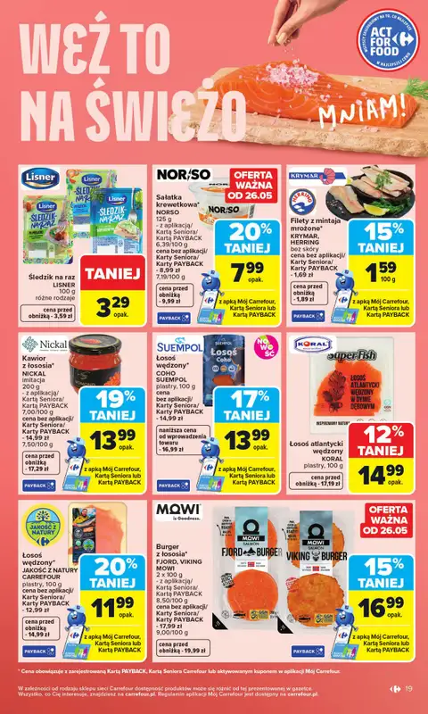 Carrefour - gazetka promocyjna Gazetka Carrefour od poniedziałku od poniedziałku 25.05 do soboty 30.05 - strona 21