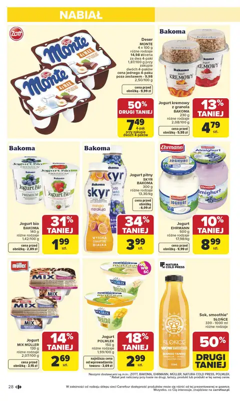 Carrefour - gazetka promocyjna Gazetka Carrefour od poniedziałku od poniedziałku 25.05 do soboty 30.05 - strona 30
