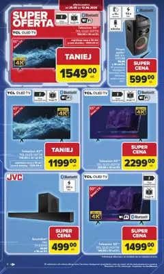 Carrefour - gazetka promocyjna Gazetka Multimedia od poniedziałku od poniedziałku 25.05 do soboty 13.06 - strona 4