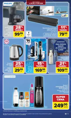 Carrefour - gazetka promocyjna Gazetka Multimedia od poniedziałku od poniedziałku 25.05 do soboty 13.06 - strona 13