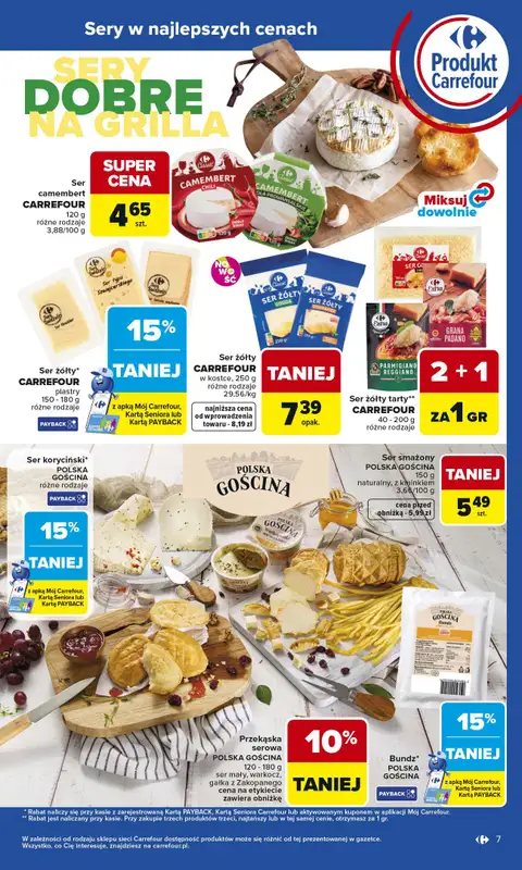 Carrefour - gazetka promocyjna Gazetka Produkt Carrefour od poniedziałku od poniedziałku 25.05 do soboty 06.06 - strona 7