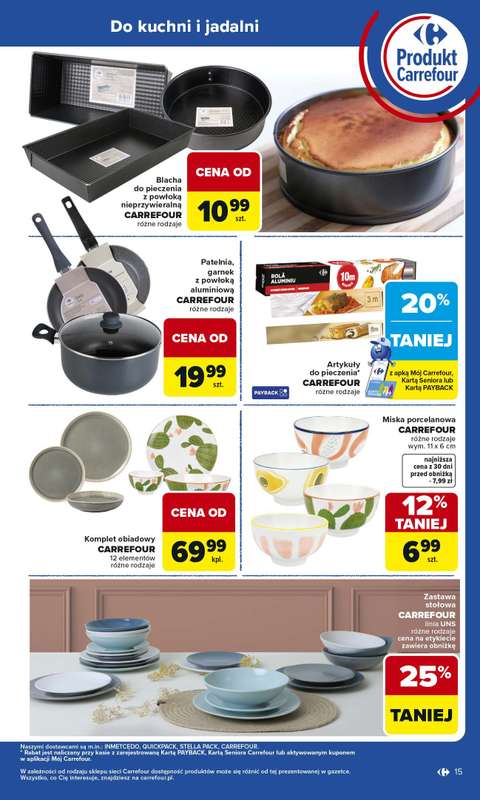 Carrefour - gazetka promocyjna Gazetka Produkt Carrefour od poniedziałku od poniedziałku 25.05 do soboty 06.06 - strona 15