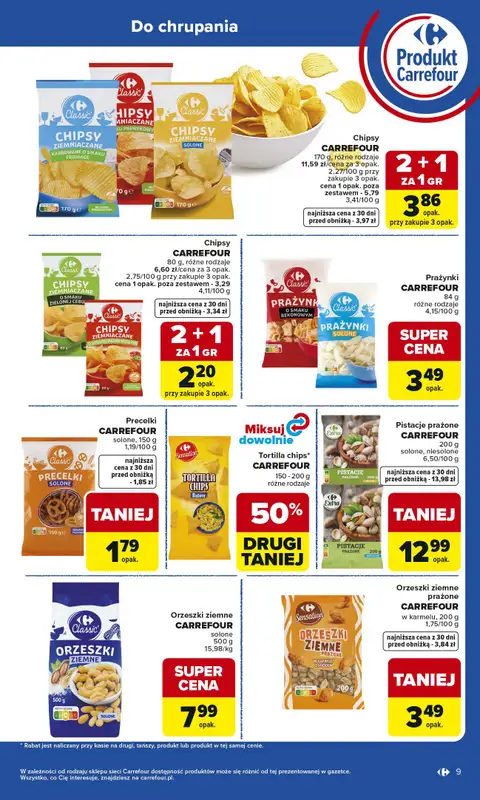 Carrefour - gazetka promocyjna Gazetka Produkt Carrefour od poniedziałku od poniedziałku 25.05 do soboty 06.06 - strona 9