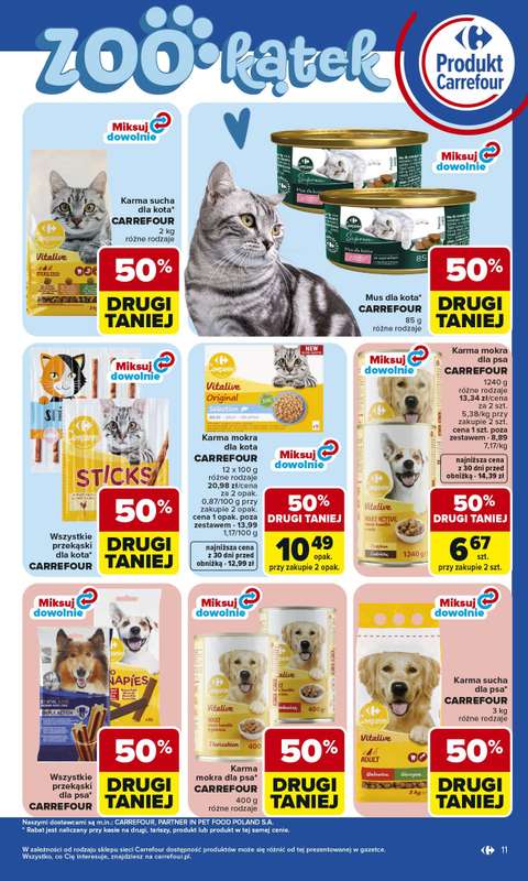 Carrefour - gazetka promocyjna Gazetka Produkt Carrefour od poniedziałku od poniedziałku 25.05 do soboty 06.06 - strona 11