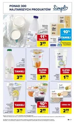 Carrefour - gazetka promocyjna Gazetka Produkt Carrefour od poniedziałku od poniedziałku 25.05 do soboty 06.06 - strona 23