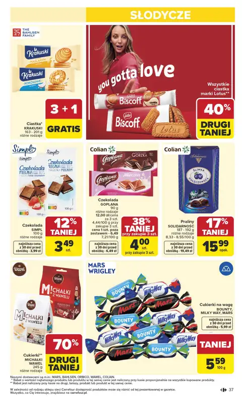 Carrefour Market - gazetka promocyjna Gazetka Carrefour Market od poniedziałku od poniedziałku 25.05 do soboty 30.05 - strona 39