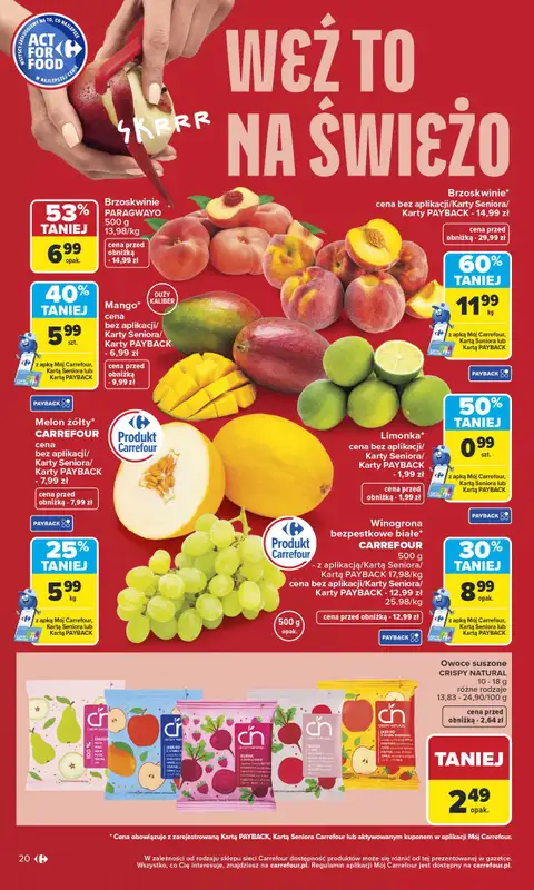 Carrefour Market - gazetka promocyjna Gazetka Carrefour Market od poniedziałku od poniedziałku 25.05 do soboty 30.05 - strona 22