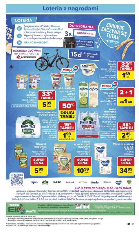 Carrefour Market - gazetka promocyjna Gazetka Carrefour Market od poniedziałku od poniedziałku 25.05 do soboty 30.05 - strona 33