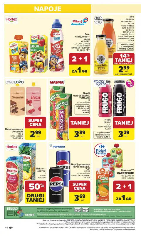 Carrefour Market - gazetka promocyjna Gazetka Carrefour Market od poniedziałku od poniedziałku 25.05 do soboty 30.05 - strona 46