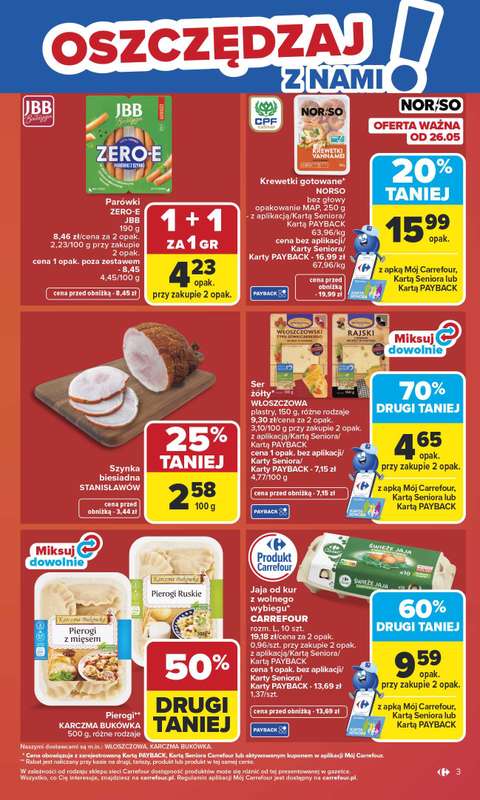 Carrefour Market - gazetka promocyjna Gazetka Carrefour Market od poniedziałku od poniedziałku 25.05 do soboty 30.05 - strona 5