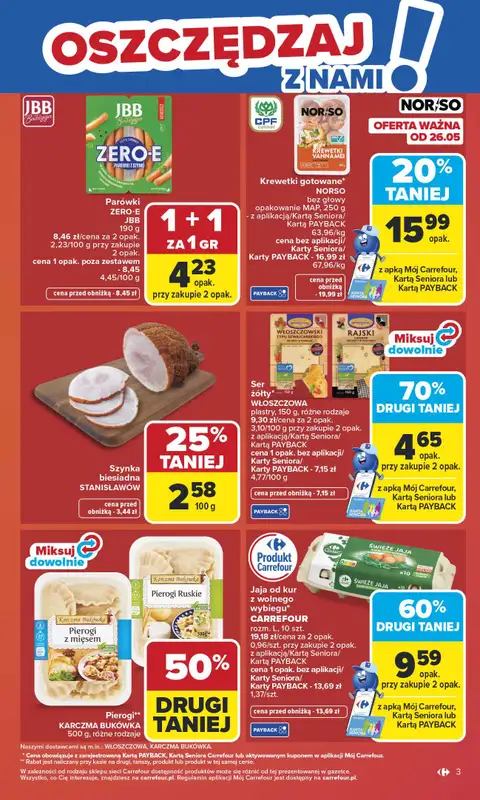 Carrefour Market - gazetka promocyjna Gazetka Carrefour Market od poniedziałku od poniedziałku 25.05 do soboty 30.05 - strona 5