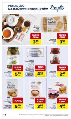 Carrefour Market - gazetka promocyjna Gazetka Produkt Carrefour od poniedziałku od poniedziałku 25.05 do soboty 06.06 - strona 22