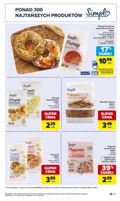 Carrefour Market - gazetka promocyjna Gazetka Produkt Carrefour od poniedziałku od poniedziałku 25.05 do soboty 06.06 - strona 21