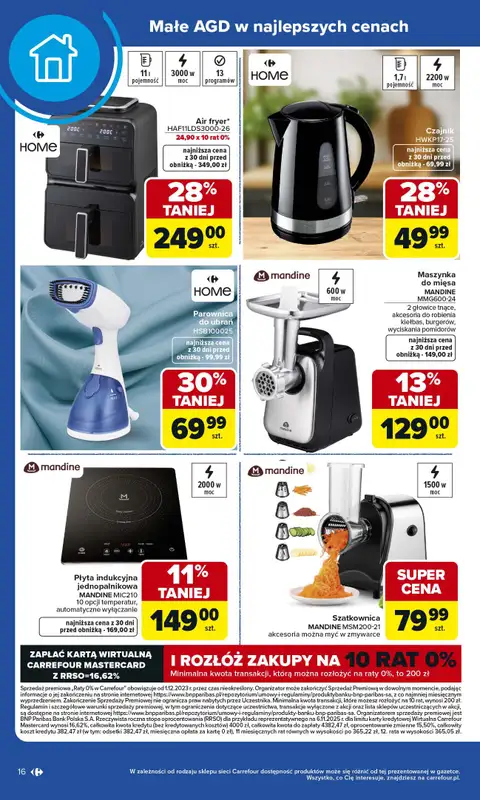 Carrefour Market - gazetka promocyjna Gazetka Produkt Carrefour od poniedziałku od poniedziałku 25.05 do soboty 06.06 - strona 16