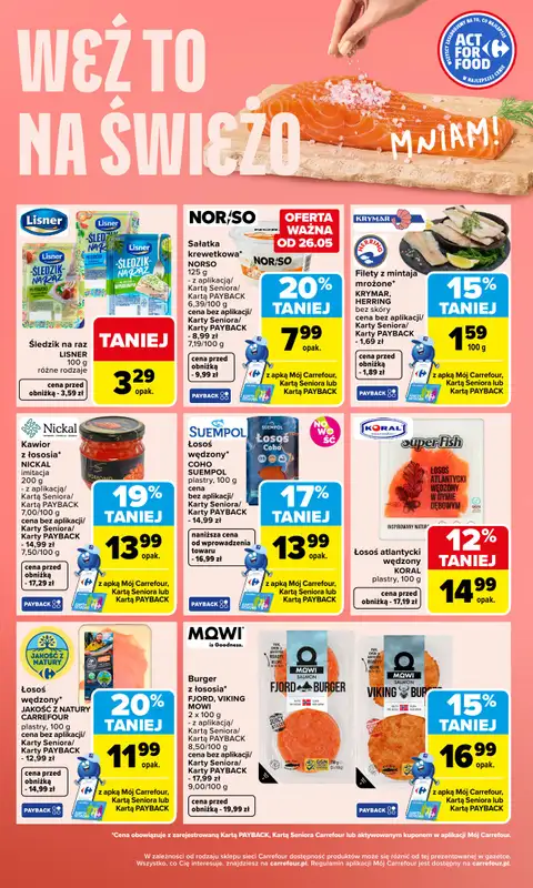 Carrefour Market - gazetka promocyjna Gazetka Weź to na świeżo od poniedziałku 25.05 do soboty 30.05 - strona 4