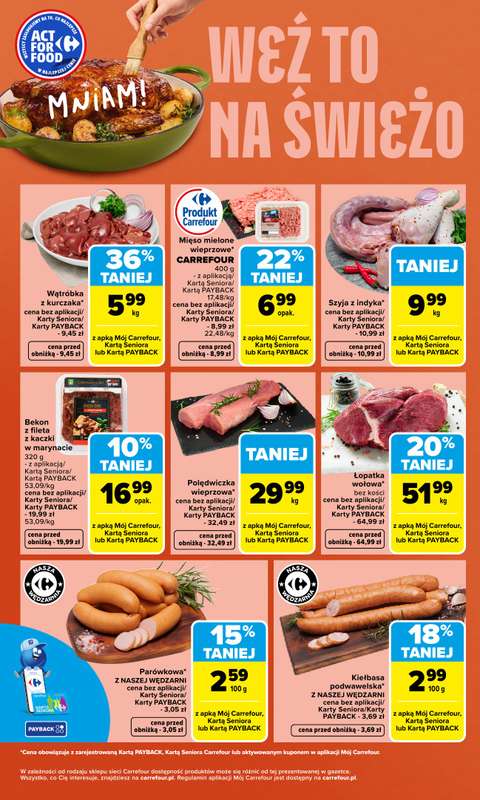 Carrefour - gazetka promocyjna Gazetka Weź to na świeżo od poniedziałku 25.05 do soboty 30.05 - strona 3