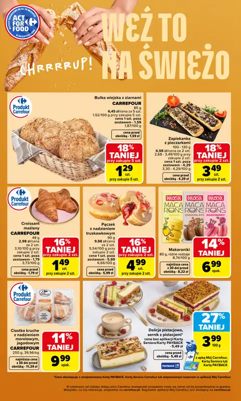 Carrefour - gazetka promocyjna Gazetka Weź to na świeżo od poniedziałku 25.05 do soboty 30.05 - strona 2