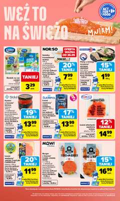 Carrefour - gazetka promocyjna Gazetka Weź to na świeżo  do soboty 30.05 - strona 4