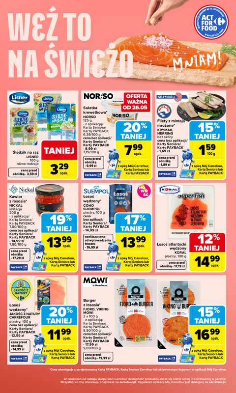 Carrefour - gazetka promocyjna Gazetka Weź to na świeżo od poniedziałku 25.05 do soboty 30.05 - strona 4