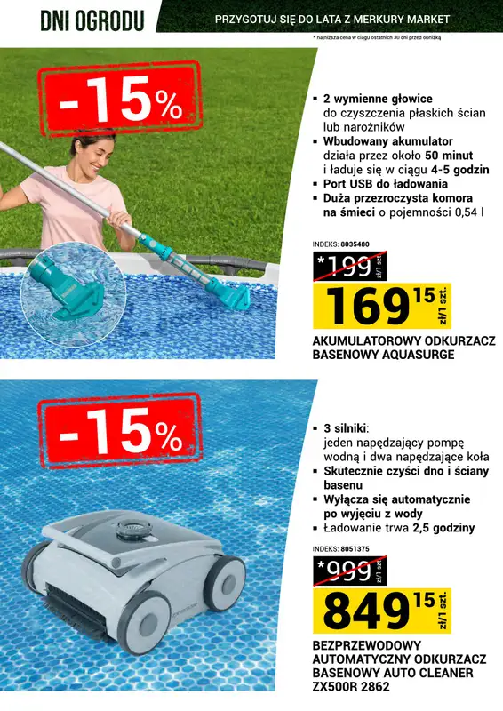 Merkury Market - gazetka promocyjna Dni Ogrodu od soboty 23.05 do niedzieli 31.05 - strona 31