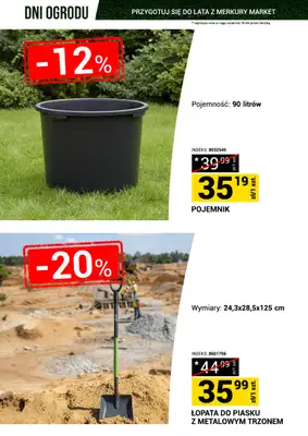 Merkury Market - gazetka promocyjna Dni Ogrodu od soboty 23.05 do niedzieli 31.05 - strona 14