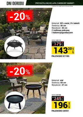 Merkury Market - gazetka promocyjna Dni Ogrodu od soboty 23.05 do niedzieli 31.05 - strona 23
