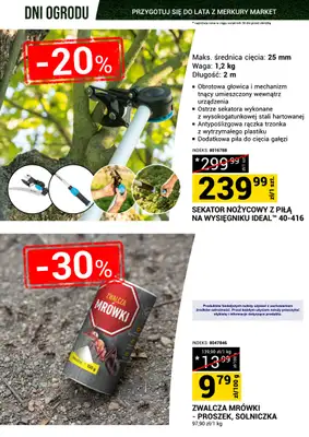 Merkury Market - gazetka promocyjna Dni Ogrodu od soboty 23.05 do niedzieli 31.05 - strona 10