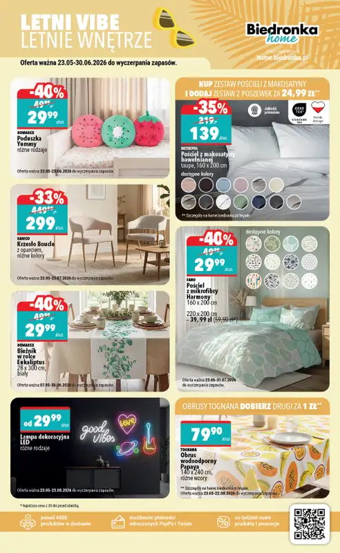 Biedronka Home - gazetka promocyjna Najlepsze oferty od soboty 23.05 do niedzieli 16.08 - strona 3