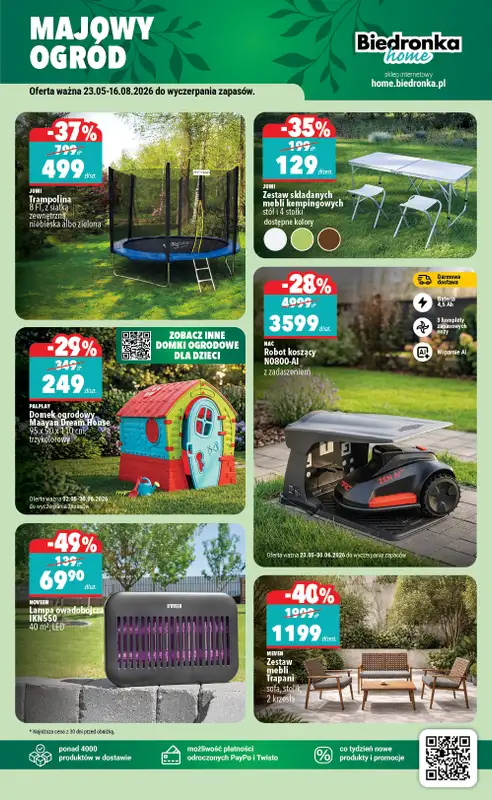 Biedronka Home - gazetka promocyjna Najlepsze oferty od soboty 23.05 do niedzieli 16.08 - strona 5