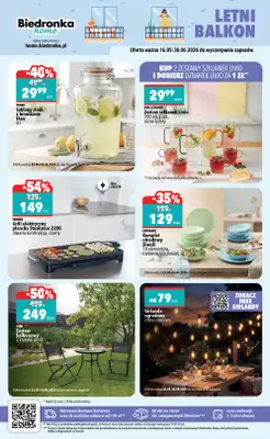 Biedronka Home - gazetka promocyjna Najlepsze oferty od soboty 23.05 do niedzieli 16.08 - strona 4