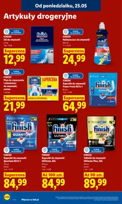 Lidl - gazetka promocyjna Oferta od poniedziałku od poniedziałku 25.05 do środy 27.05 - strona 92
