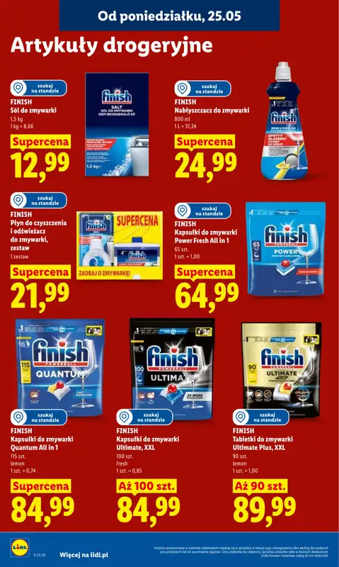 Lidl - gazetka promocyjna Oferta od poniedziałku od poniedziałku 25.05 do środy 27.05 - strona 92