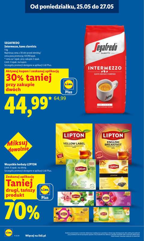 Lidl - gazetka promocyjna Oferta od poniedziałku od poniedziałku 25.05 do środy 27.05 - strona 22
